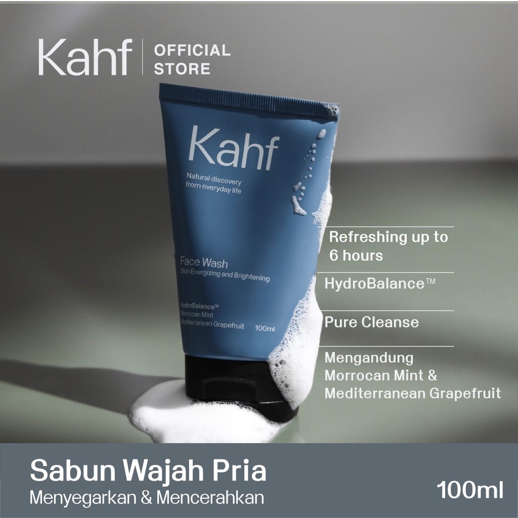Kahf Face Wash Skin Energizing and Brightening Butiq Aisyah